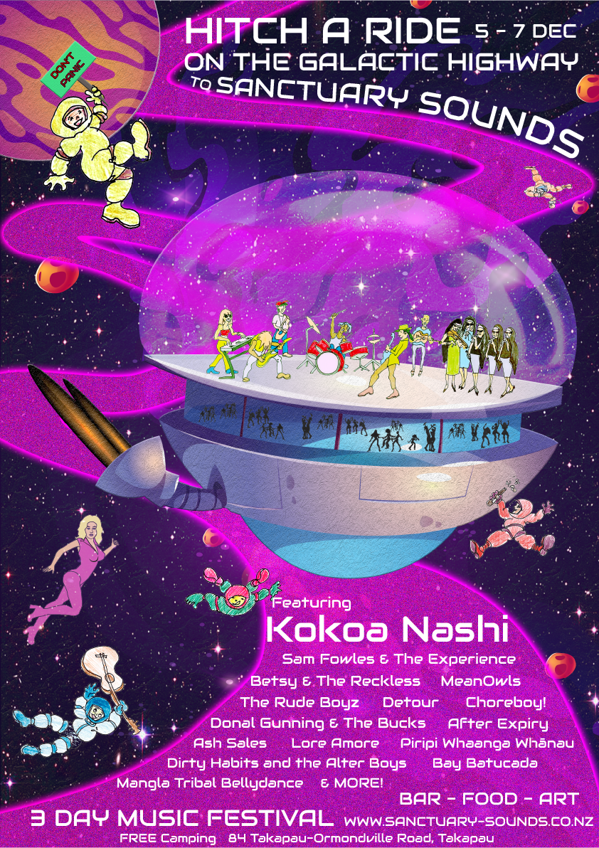 Sanctuary Sounds 2025 Poster